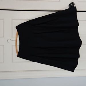 Talbots 100% cotton box pleated midi skirt